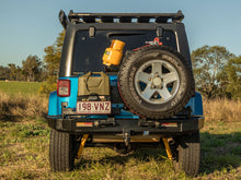 Load image into Gallery viewer, Out-Back Gas Bottle Mount with Spare Tire Mount
