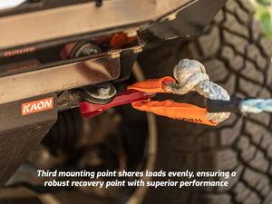 Toyota Prado 150 Recovery Tow Points [Color: Tanami Red]