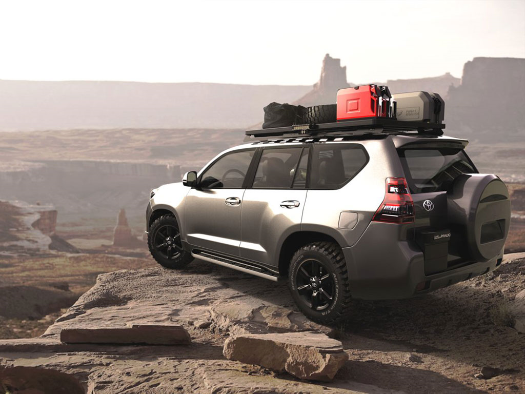 Toyota Prado 150 Slimline II Roof Rack Kit Premium Overland