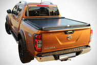 Nissan NP300 / Pro4x Roll Top Bed Cover with Integrated Channels - Securi-lid 218