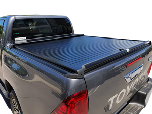 Toyota Hilux Revo Double Cab (2016-Current) Roll Top Load Bed Cover with Side Channels